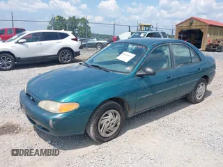 1997 Ford Escort LX with VIN 1FALP13P8VW184766, listed as a IAAI auction lot 40039873 with 104,604 mi miles. Bid and sale history available at carsss.com. Image 2.