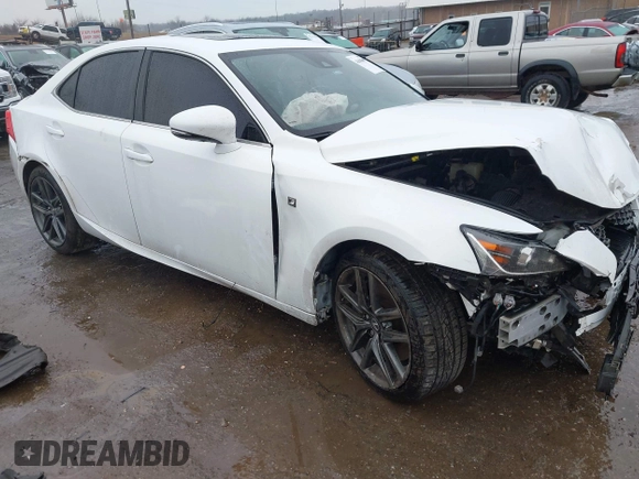 2018 Lexus IS with VIN JTHBA1D28J5078195, listed as a IAAI auction lot 41448692 with 105,745 mi miles. Bid and sale history available at carsss.com. Image 1.