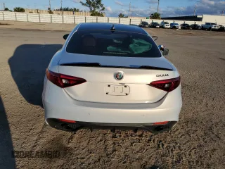 2020 Alfa Romeo Giulia Ti Sport with VIN ZARFAMBN7L7635824, listed as a Copart auction lot 73010252 with 15,771 mi miles. Bid and sale history available at carsss.com. Image 6.