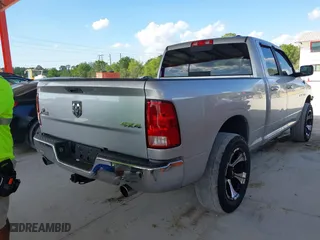 2009 Dodge Ram 1500 SLT with VIN 1D3HV18T89S810106, listed as a IAAI auction lot 41535924 with 139,167 mi miles. Bid and sale history available at carsss.com. Image 4.