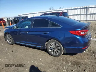 2016 Hyundai Sonata Sport with VIN 5NPE34AF9GH403754, listed as a Copart auction lot 50369425 with 114,152 mi miles and Non Repairable. Bid and sale history available at DreamBid. Image 2.