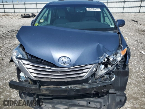 2015 Toyota Sienna XLE с VIN 5TDYK3DC7FS600281, выставлен на аукционе Copart как лот 53738065 с пробегом 91 207 миль миль и Списание • Salvage title. История ставок и продаж доступна на DreamBid. Изображение 5.