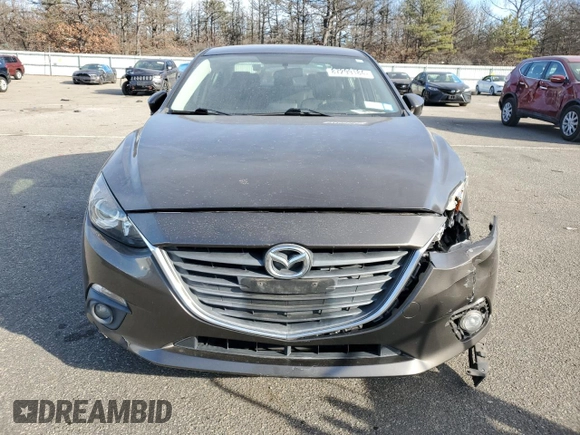 2015 Mazda 3 i Touring with VIN 3MZBM1V71FM139968, listed as a Copart auction lot 87299184 with Not provided miles and Salvage title. Bid and sale history available at DreamBid. Image 5.