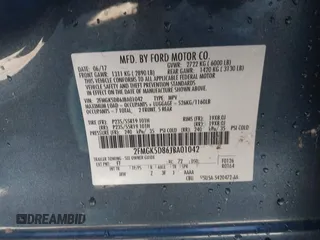 2018 Ford Flex Limited with VIN 2FMGK5D86JBA01042, listed as a IAAI auction lot 42050794 with 116,927 mi miles. Bid and sale history available at carsss.com. Image 9.