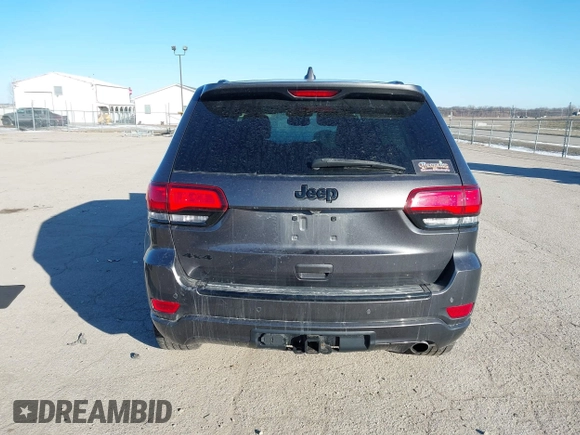 2017 Jeep Grand Cherokee Laredo with VIN 1C4RJFAG7HC769642, listed as a IAAI auction lot 41367874 with 128,095 mi miles. Bid and sale history available at carsss.com. Image 16.