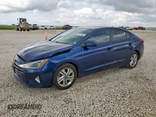 2020 Hyundai Elantra SEL with VIN 5NPD84LF6LH580170, listed as a Copart auction lot 58741895 with 64,772 mi miles and Salvage title. Bid and sale history available at DreamBid. Image 1.
