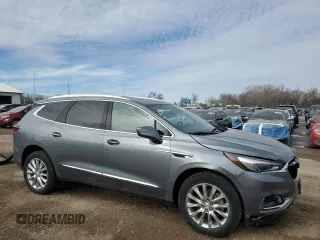 2018 Buick Enclave Premium with VIN 5GAEVBKW9JJ120459, listed as a Copart auction lot 46431515 with 105,005 mi miles and Salvage Title. Bid and sale history available at carsss.com. Image 4.