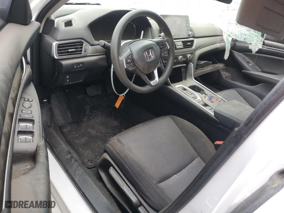 2021 Honda Accord Hybrid with VIN 1HGCV3F12MA007257, listed as a Copart auction lot 43284105 with 56,122 mi miles and Clean Title. Bid and sale history available at carsss.com. Image 8.