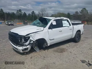 2022 Ram 1500 Big Horn with VIN 1C6SRFFT9NN222928, listed as a IAAI auction lot 41802827 with 50,722 mi miles. Bid and sale history available at carsss.com. Image 2.