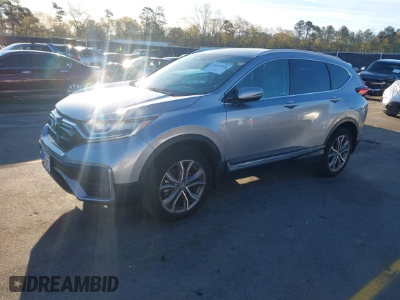 2022 Honda CR-V Touring with VIN 2HKRW2H90NH639946, listed as a IAAI auction lot 41857016 with 47,309 mi miles. Bid and sale history available at carsss.com. Image 17.