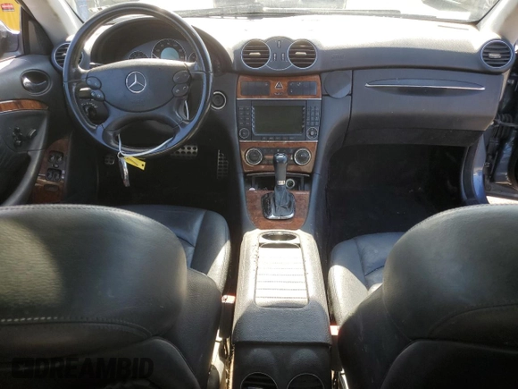 2007 Mercedes-Benz CLK 350 with VIN WDBTJ56H77F232444, listed as a Copart auction lot 77906264 with 123,537 mi miles and Clean title. Bid and sale history available at DreamBid. Image 8.
