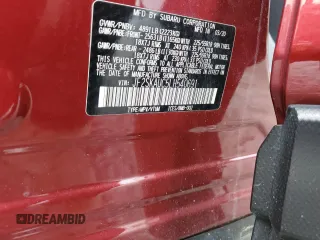 2020 Subaru Forester Limited with VIN JF2SKAUC5LH540691, listed as a Copart auction lot 56735275 with 19,220 mi miles and Salvage title. Bid and sale history available at DreamBid. Image 13.