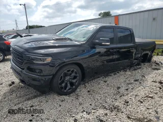 2020 Ram 1500 Limited with VIN 1C6SRFHT5LN372352, listed as a Copart auction lot 67050824 with 35,932 mi miles and Salvage Title. Bid and sale history available at carsss.com. Image 1.