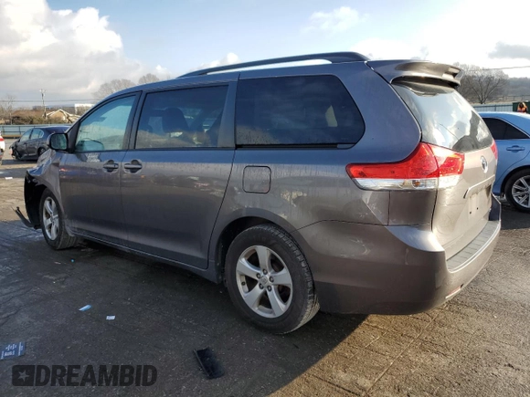 2014 Toyota Sienna LE AAS with VIN 5TDKK3DC8ES517561, listed as a Copart auction lot 86393114 with 212,231 mi miles and Clean Title. Bid and sale history available at DreamBid. Image 2.