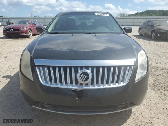 2010 Mercury Milan Premier with VIN 3MEHM0JG8AR661729, listed as a Copart auction lot 46328395 with 199,136 mi miles and Salvage Title. Bid and sale history available at carsss.com. Image 5.
