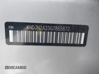 2016 Kia Soul with VIN KNDJN2A23G7865872, listed as a IAAI auction lot 41119669 with 1 mi miles. Bid and sale history available at carsss.com. Image 9.