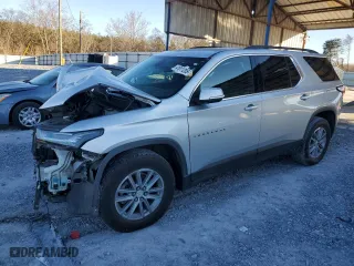 2022 Chevrolet Traverse LT Cloth with VIN 1GNEVGKW3NJ110423, listed as a Copart auction lot 41811205 with 84,513 mi miles and Non Repairable. Bid and sale history available at carsss.com. Image 1.