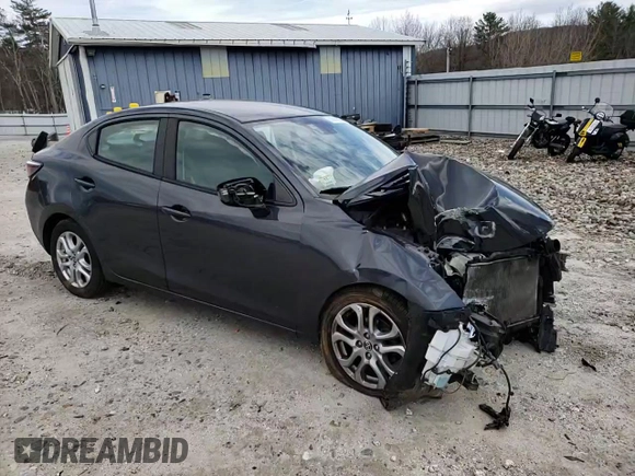 2016 Scion iA with VIN 3MYDLBZV8GY107639, listed as a Copart auction lot 51018575 with 0 mi miles and Salvage Title. Bid and sale history available at carsss.com. Image 10.