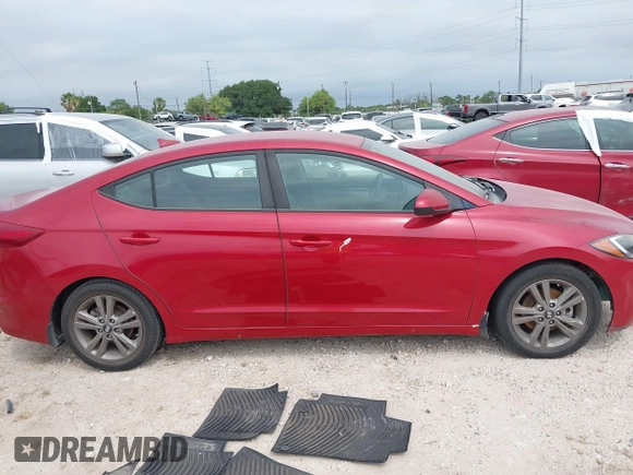 2018 Hyundai Elantra SEL with VIN 5NPD84LF2JH309765, listed as a IAAI auction lot 41945590 with 44,655 mi miles and . Bid and sale history available at DreamBid. Image 14.