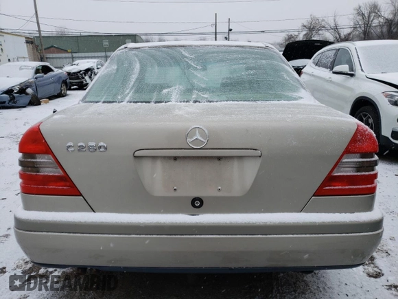 1994 Mercedes-Benz C with VIN WDBHA28E6RF015428, listed as a Copart auction lot 85866784 with Not Provided miles and Salvage Title. Bid and sale history available at carsss.com. Image 6.