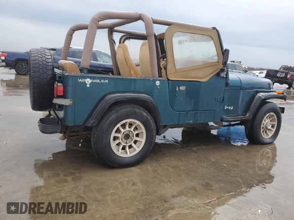 1995 Jeep Wrangler S with VIN 1J4FY19P0SP251226, listed as a Copart auction lot 42862865 with 113,771 mi miles and Clean Title. Bid and sale history available at carsss.com. Image 3.