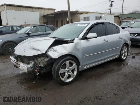 2006 Mazda 3 s with VIN JM1BK324161539542, listed as a Copart auction lot 42357535 with 225,428 mi miles and Salvage Title. Bid and sale history available at DreamBid. Image 1.