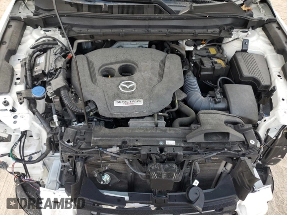 2024 Mazda CX-5 2.5 Carbon Turbo with VIN JM3KFBAY8R0443122, listed as a Copart auction lot 48023315 with 9,586 mi miles and Salvage Title. Bid and sale history available at carsss.com. Image 13.