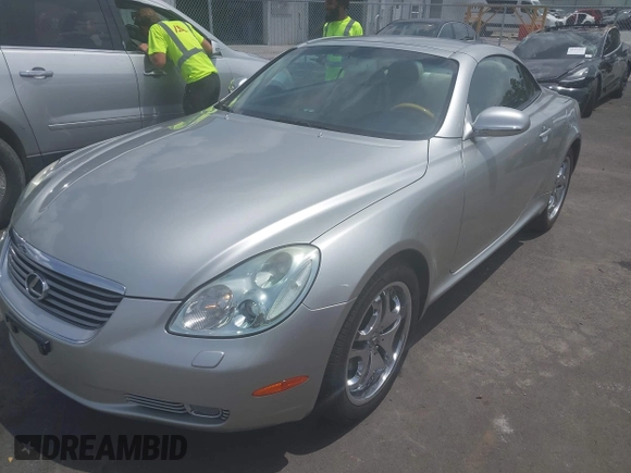2005 Lexus SC 430 с VIN JTHFN48Y350067436, выставлен на аукционе IAAI как лот 42489208 с пробегом 165 431 миль миль и . История ставок и продаж доступна на DreamBid. Изображение 2.