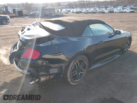 2018 Ford Mustang EcoBoost Premium with VIN 1FATP8UH1J5110458, listed as a IAAI auction lot 41454016 with 26,146 mi miles and . Bid and sale history available at DreamBid. Image 4.