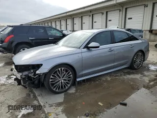 2016 Audi A6 2.0T Premium Plus with VIN WAUDFAFC1GN016807, listed as a Copart auction lot 44790135 with 122,540 mi miles and Salvage Title. Bid and sale history available at carsss.com. Image 1.
