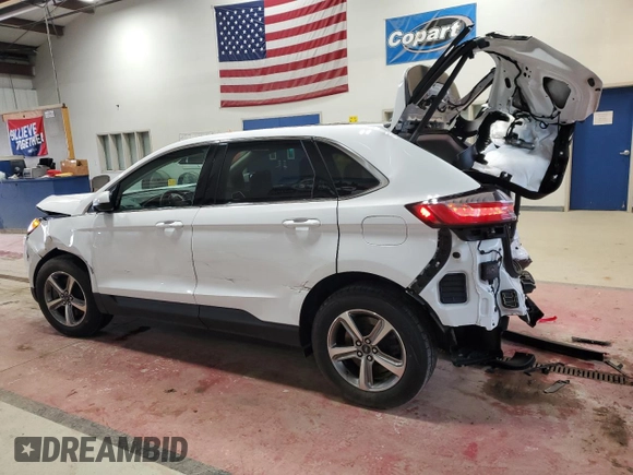2024 Ford Edge SEL with VIN 2FMPK4J90RBA30135, listed as a Copart auction lot 51007555 with 15,249 mi miles and Salvage Title. Bid and sale history available at carsss.com. Image 2.