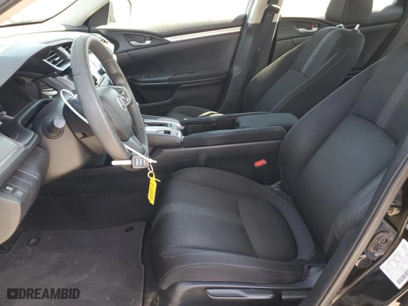 2017 Honda Civic Sedan LX with VIN 2HGFC2F57HH566021, listed as a Copart auction lot 52318955 with 109,133 mi miles and Salvage Title. Bid and sale history available at carsss.com. Image 7.