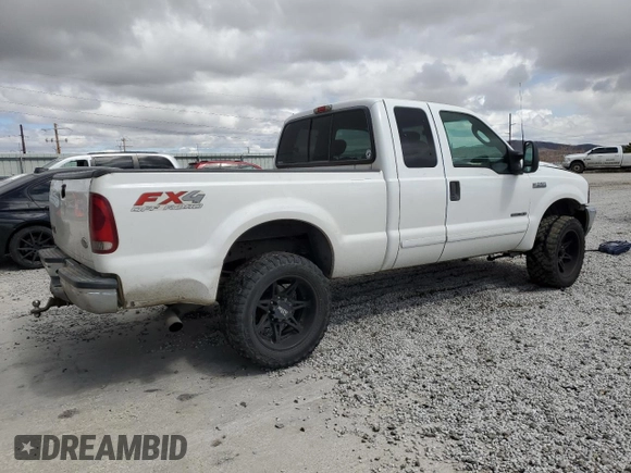 2003 Ford Super Duty F-250 XL with VIN 1FTNX21F03EB11672, listed as a Copart auction lot 51553485 with 382,272 mi miles and Salvage Title. Bid and sale history available at carsss.com. Image 3.
