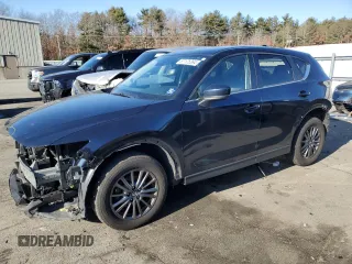 2021 Mazda CX-5 Touring with VIN JM3KFBCM1M1370592, listed as a Copart auction lot 87175264 with 81,193 mi miles and Salvage Title. Bid and sale history available at carsss.com. Image 1.