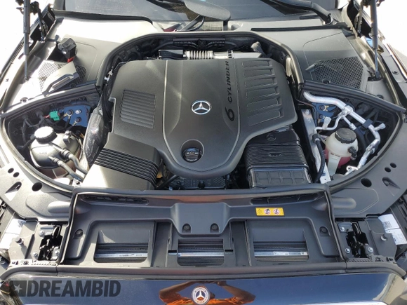 2024 Mercedes-Benz S 580e with VIN W1K6G6KB9RA287889, listed as a Copart auction lot 79701824 with 165 mi miles and Salvage Title. Bid and sale history available at DreamBid. Image 11.