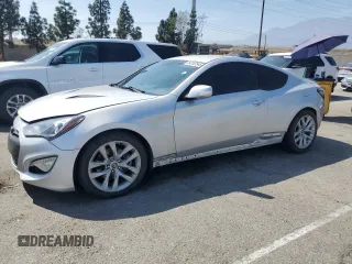 2016 Hyundai Genesis Coupe 3.8L Base with VIN KMHHT6KJ1GU135408, listed as a Copart auction lot 54202545 with 119,697 mi miles and Clean Title. Bid and sale history available at carsss.com. Image 1.
