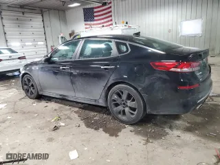 2019 Kia Optima S with VIN 5XXGT4L3XKG320625, listed as a Copart auction lot 48704565 with 80,068 mi miles and Clean Title. Bid and sale history available at carsss.com. Image 2.