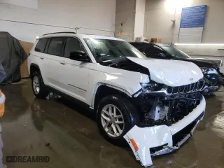 2024 Jeep Grand Cherokee L Altitude with VIN 1C4RJKAG1R8562919, listed as a Copart auction lot 76083784 with 1,496 mi miles and Salvage Title. Bid and sale history available at carsss.com. Image 4.
