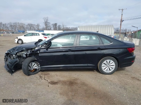 2019 Volkswagen Jetta S with VIN 3VWC57BU7KM084757, listed as a IAAI auction lot 41775071 with 37,211 mi miles. Bid and sale history available at carsss.com. Image 14.