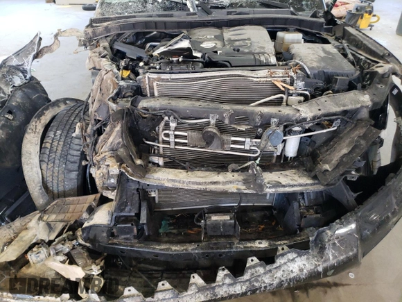 2019 Nissan Armada Platinum with VIN JN8AY2NE8K9757051, listed as a Copart auction lot 77629434 with Not Provided miles and Salvage Title. Bid and sale history available at carsss.com. Image 13.