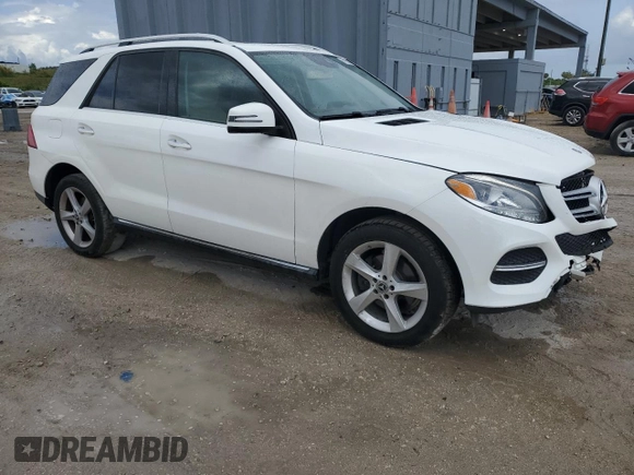 2017 Mercedes-Benz GLE 350 with VIN 4JGDA5JBXHA958446, listed as a Copart auction lot 61852755 with 157,812 mi miles and Salvage title. Bid and sale history available at DreamBid. Image 4.