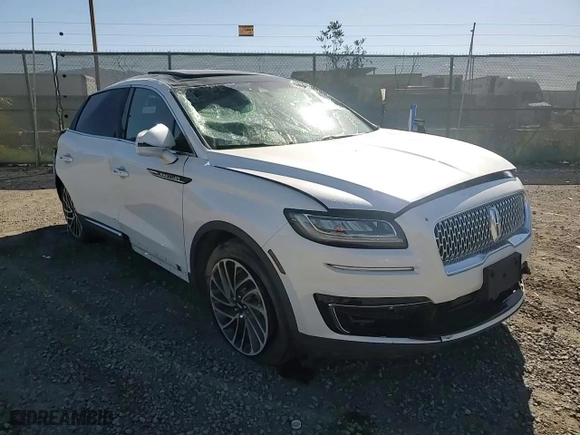 2019 Lincoln Nautilus Reserve with VIN 2LMPJ8L90KBL50590, listed as a Copart auction lot 49996625 with 65,164 mi miles and Salvage Title. Bid and sale history available at carsss.com. Image 12.