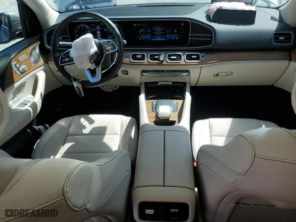 2022 Mercedes-Benz GLE with VIN 4JGFB4JB5NA822253, listed as a Copart auction lot 51870795 with 16,843 mi miles and Salvage Title. Bid and sale history available at carsss.com. Image 8.