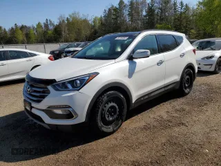 2018 Hyundai Santa Fe 2.4L z VIN 5NMZUDLB7JH094489, wystawiony jako Copart lot #56190065 z przebiegiem 309 531 mil mil oraz Czysty tytuł • Clean title. Historia ofert i sprzedaży dostępna na DreamBid. Obrazek 1.