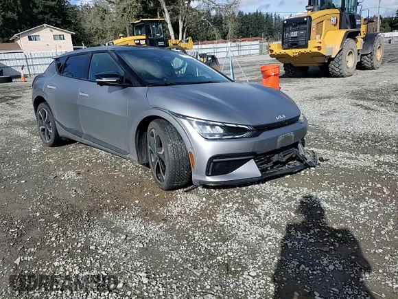 2022 Kia EV6 GT-Line with VIN KNDC4DLC1N5062161, listed as a Copart auction lot 47747885 with 40,804 mi miles and Salvage Title. Bid and sale history available at carsss.com. Image 12.