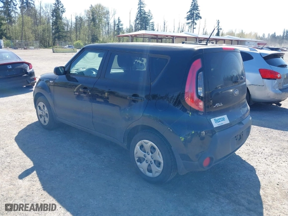 2014 Kia Soul with VIN KNDJN2A21E7032391, listed as a IAAI auction lot 42035942 with 102,735 mi miles. Bid and sale history available at carsss.com. Image 3.