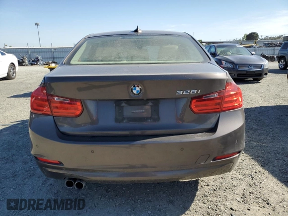 2013 BMW 3 Series 328i with VIN WBA3C1G59DNR46146, listed as a Copart auction lot 55894755 with 72,605 mi miles and Clean Title. Bid and sale history available at DreamBid. Image 6.