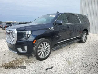 2023 GMC Yukon XL Denali with VIN 1GKS1JKL6PR342758, listed as a Copart auction lot 87909695 with 48,188 mi miles and Clean Title. Bid and sale history available at carsss.com. Image 1.