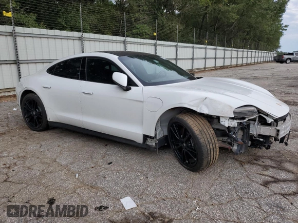 2021 Porsche Taycan z VIN WP0AA2Y19MSA13529, wystawiony jako Copart lot #75006344 z przebiegiem 23 013 mil mil oraz Tytuł czysty. Historia ofert i sprzedaży dostępna na DreamBid. Obrazek 4.