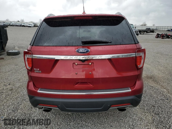 2018 Ford Explorer XLT z VIN 1FM5K7D88JGB65131, wystawiony jako Copart lot #52633515 z przebiegiem 80 226 mil mil oraz Szkoda całkowita • Salvage title. Historia ofert i sprzedaży dostępna na DreamBid. Obrazek 6.